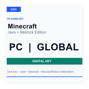 Minecraft: Java + Bedrock Edition — PC — Global Key